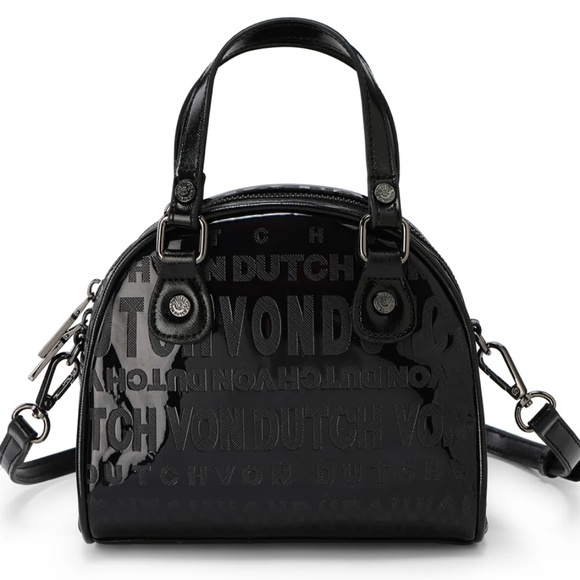 Von Dutch Black Onyx Reflective Bowling Bag - Picture 3 of 8
